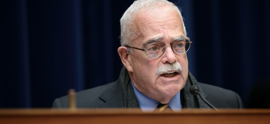 Rep. Gerry Connolly (D-Va.) at a Nov. 16, 2021 hearing of the House Committee on Oversight and Reform.