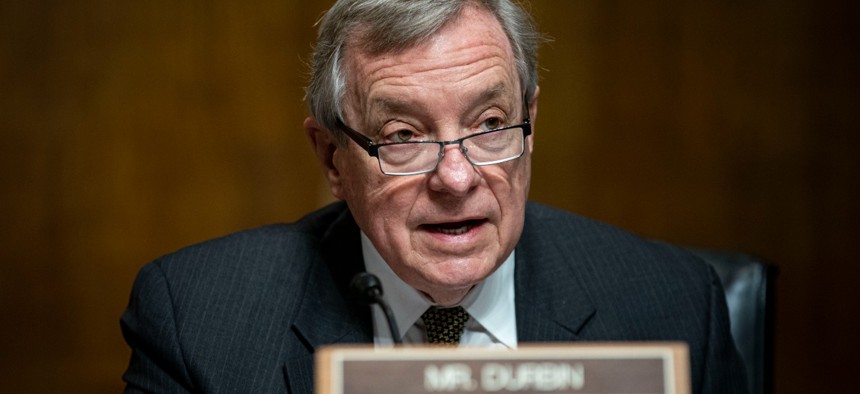 Sen. Dick Durbin, D-Ill., asked the Justice Department to step in. 