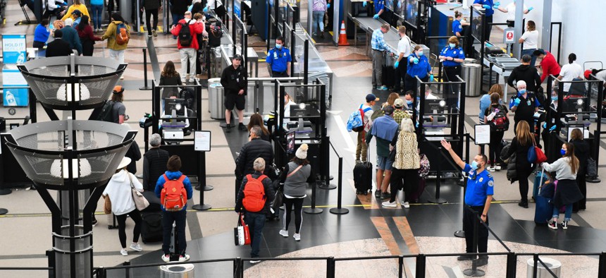 The Transportation Security Administration would need to adopt innovative solutions to reduce passenger wait times at airports and develop an online chat function. 
