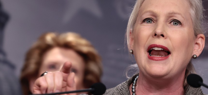 Sen. Kirsten Gillibrand (D-NY) offered a provision in draft text of the fiscal 2023 National Defense Authorization Act Tuesday to offer cybersecurity scholarships in exchange for DOD service. 