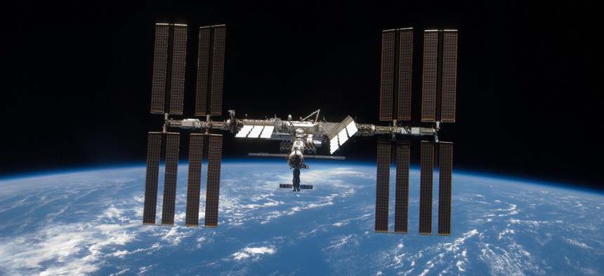 NASA officials are seeking industry information on a potential vehicle to help deorbit the International Space Station at its projected end-of-life in 2030.