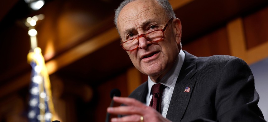 Senate Majority Leader Chuck Schumer, D-N.Y., said the bill's passage involved, "a lot of hard work, a lot of compromise." 